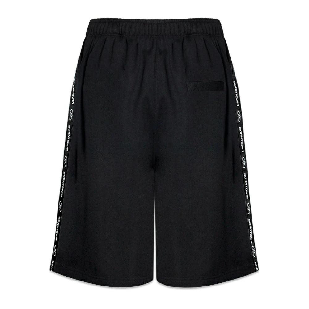 Chrome B Black Line Half Pants Long Ver