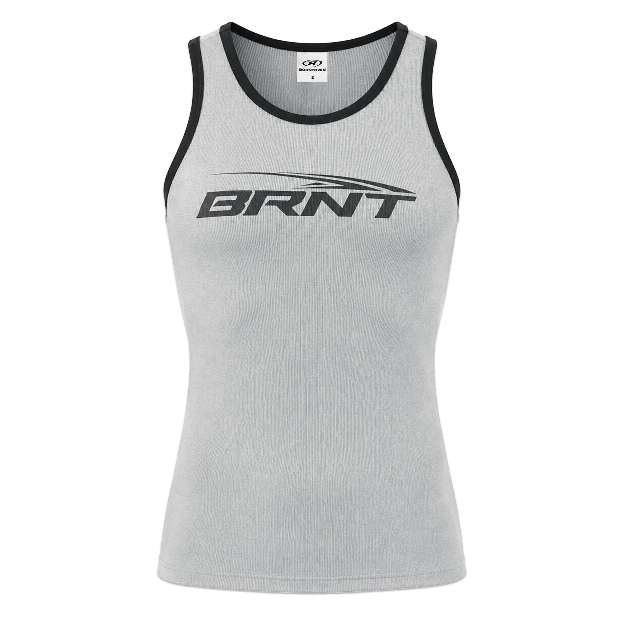 BRNT RIBBED SLEEVELESS