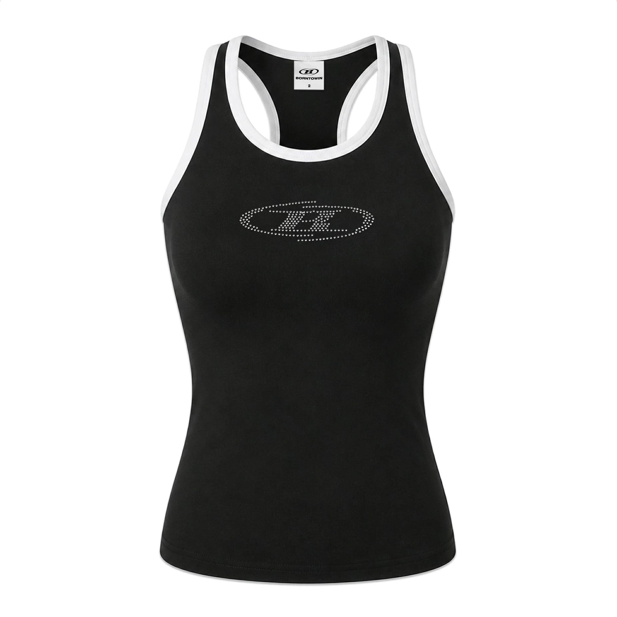 W SPARKLING B RACER BACK TOP