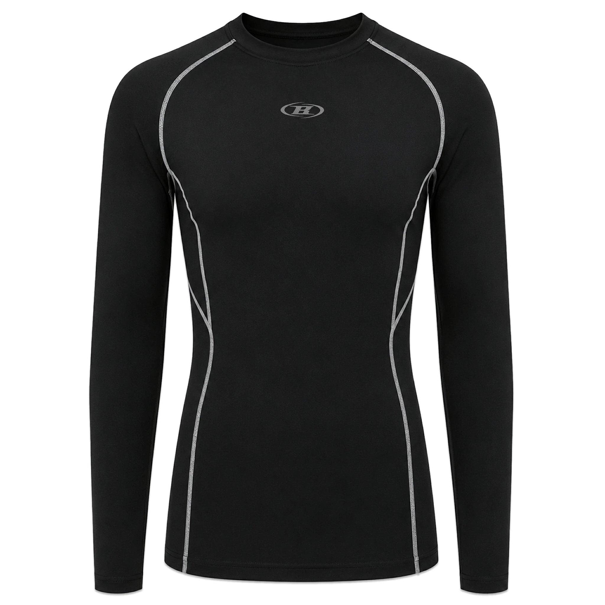 B Logo Raglan Muscle Fit Long Sleeve