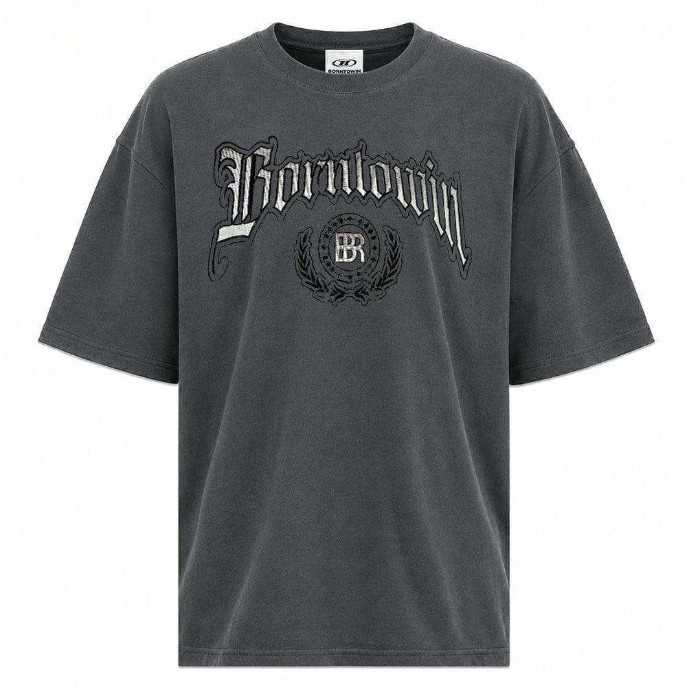 Emblem Logo Semi Over Fit T-Shirts