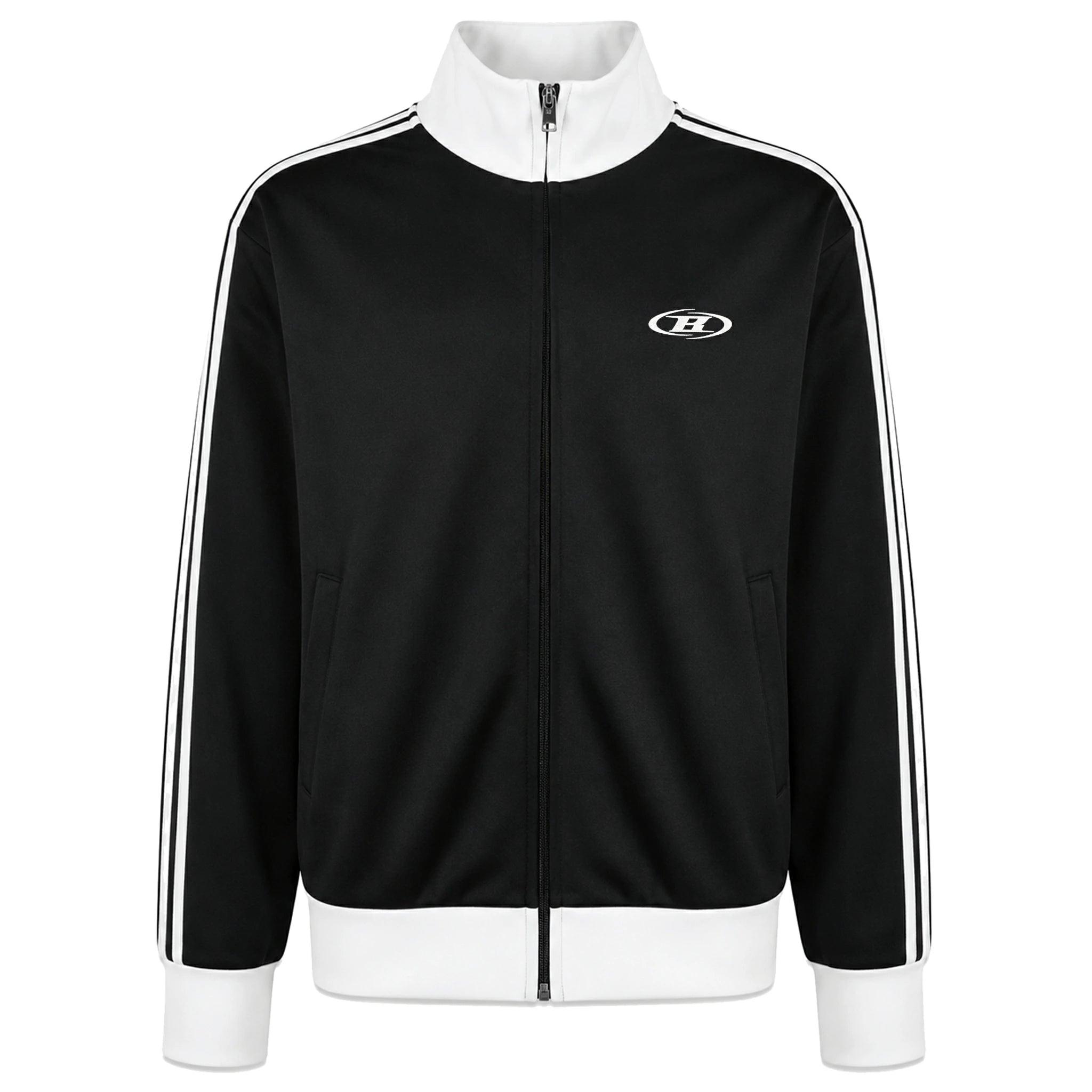Track Line Zip Up Jeresy Jacket