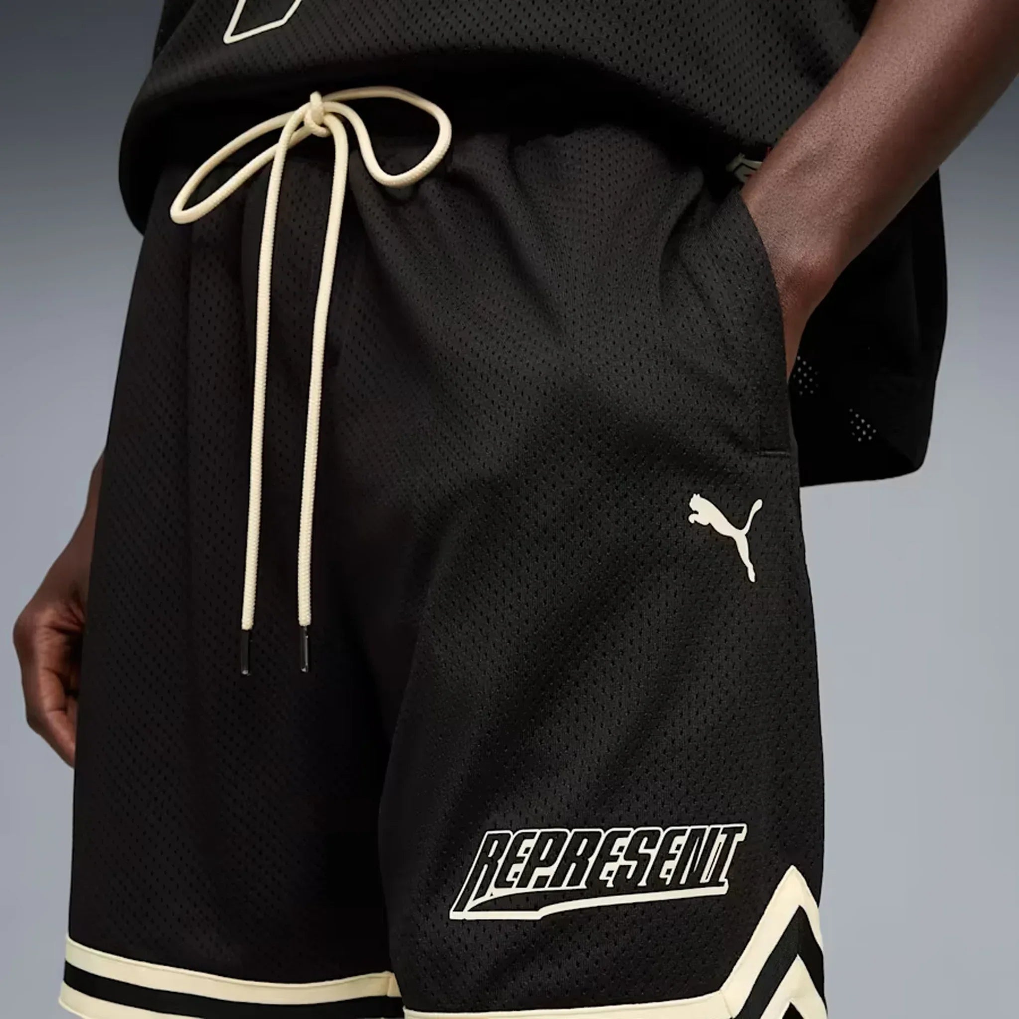 Puma x Represent Court Shorts - REPRESENT - VENTURER