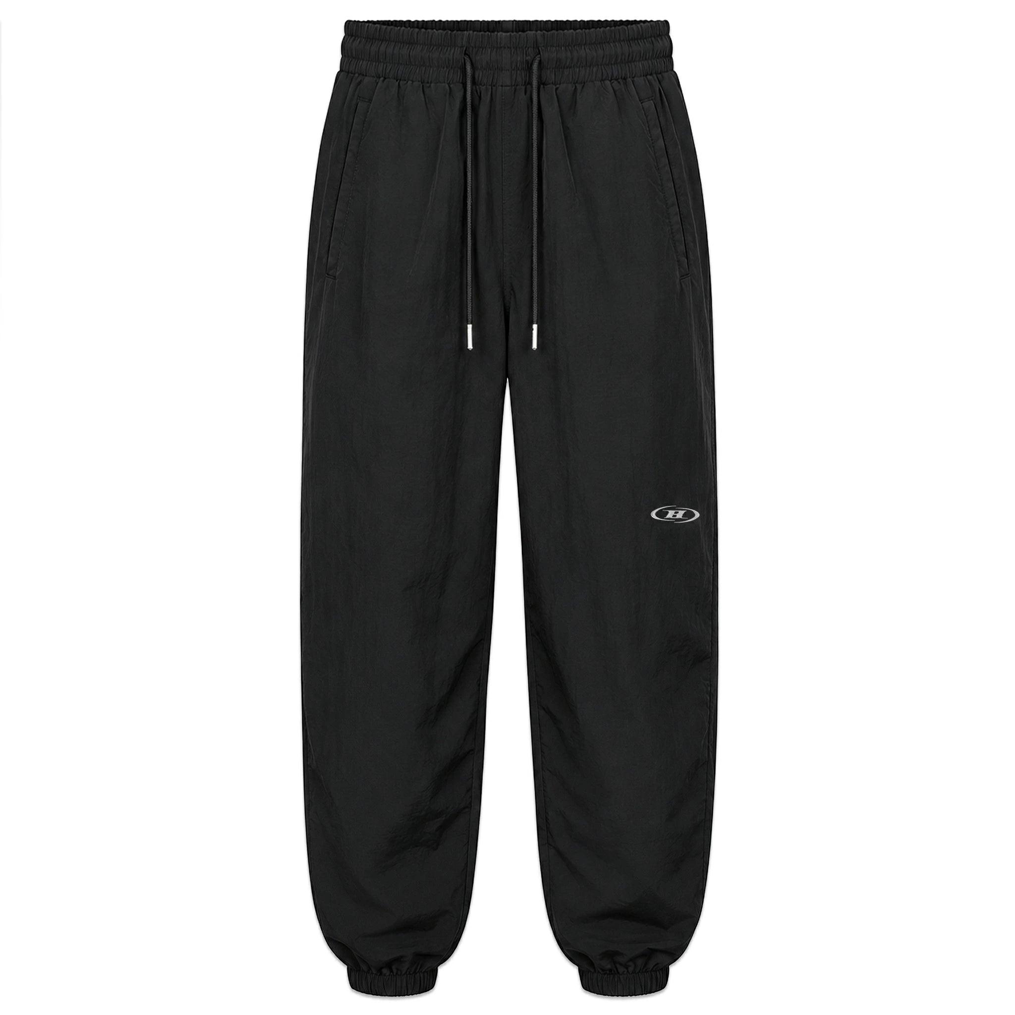 B Chrome Nylon Jogger Pants