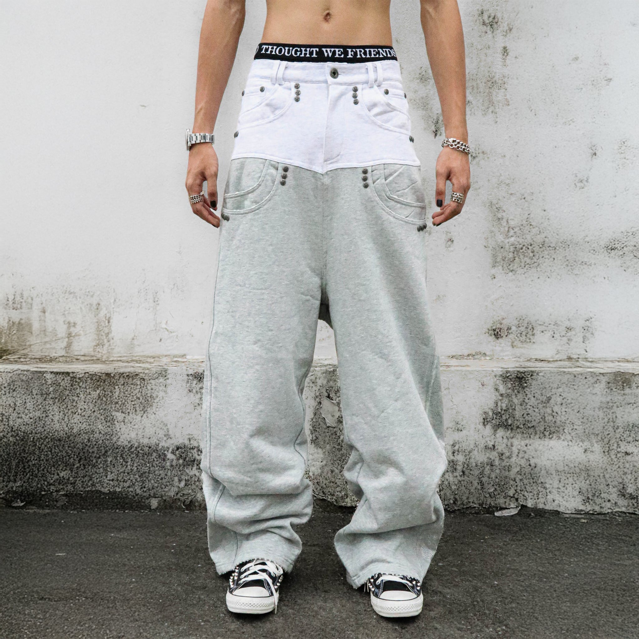 Dray Double-Layered Sweatpants