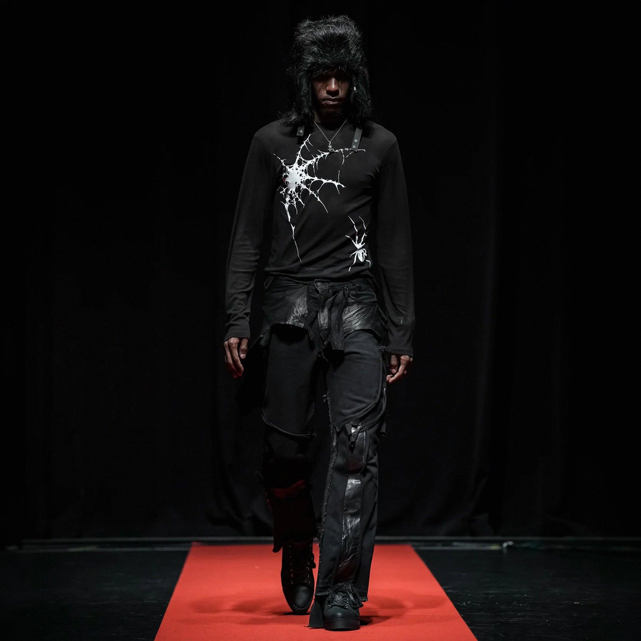 Spider Web See-through LS T-Shirt