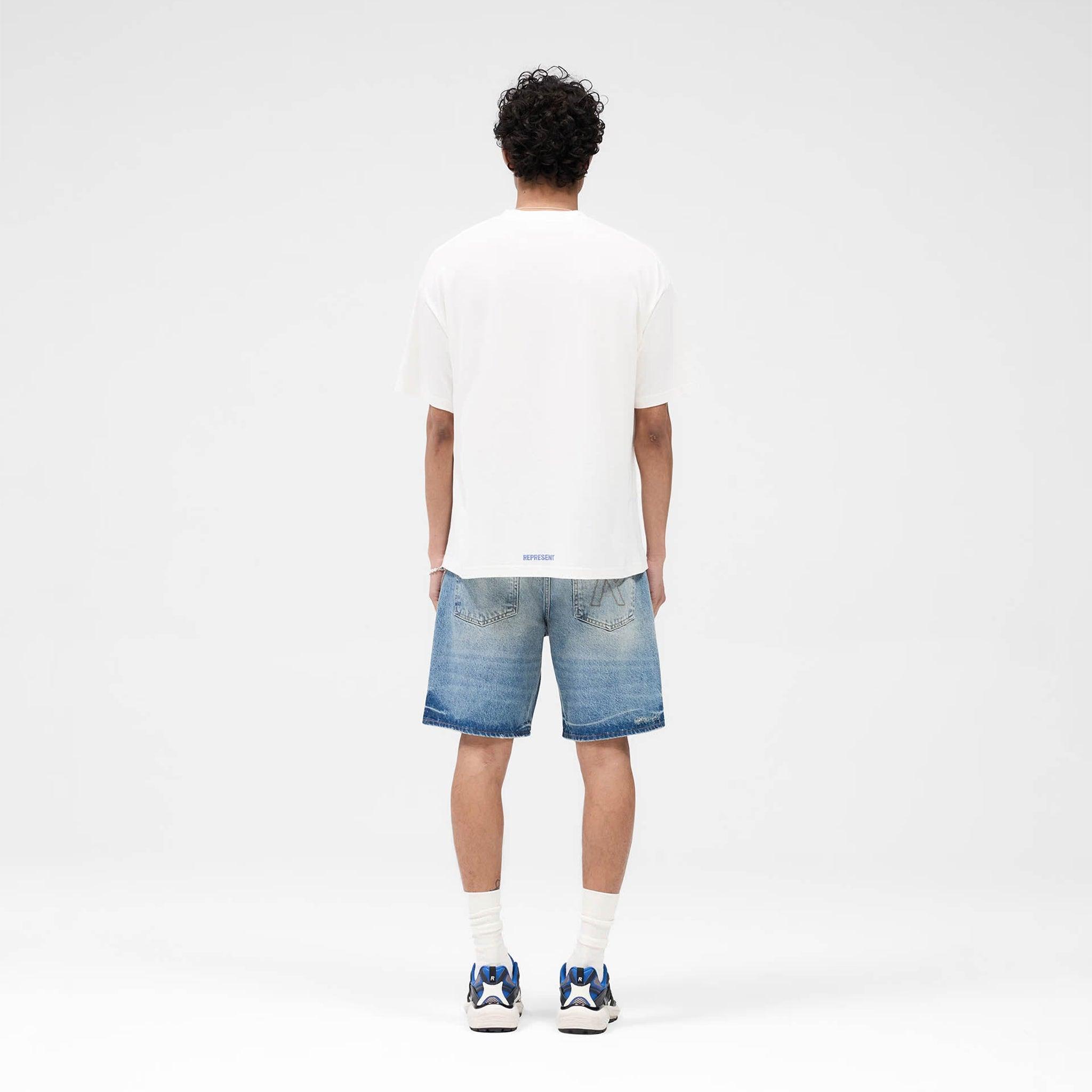 Tailored Denim Shorts